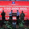 Kemenkumham Salurkan Bantuan Rp 800 Juta untuk Masyarakat Terdampak Bencana di Indonesia