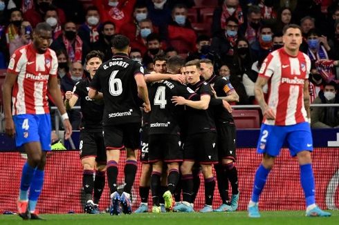 Hasil Atletico Vs Levante: Luis Suarez dkk Dibungkam Tim Juru Kunci 0-1