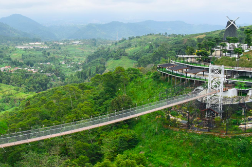 9 Aktivitas di The Nice Funtastic Park Cianjur, Bisa Naik Sky Bridge