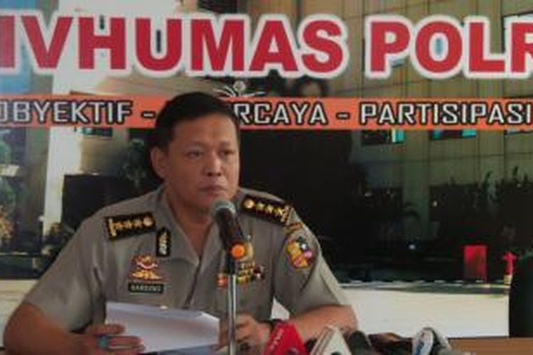 Kepala Bagian Penerangan Umum Divisi Humas Polri Kombes Suharsono.