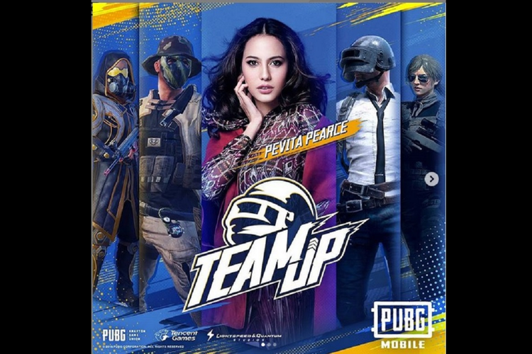 Artis peran Pevita Pearce mewakili Indonesia di ajang PUBG Mobile Club Open di Berlin, Jerman, Jumat (26/7/2019).