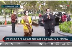 Sri Sultan dan GKR Hemas Tiba di Akad Nikah Kaesang dan Erina