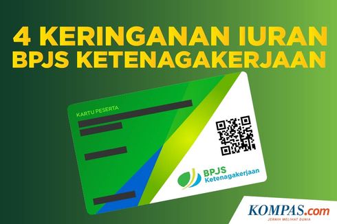 INFOGRAFIK: 4 Keringanan Iuran BPJS Ketenagakerjaan