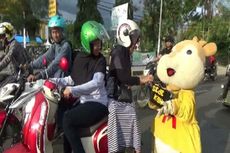 Minta-minta di Perempatan Lampu Merah Padang, 2 Badut Jalanan Disidang Tipiring