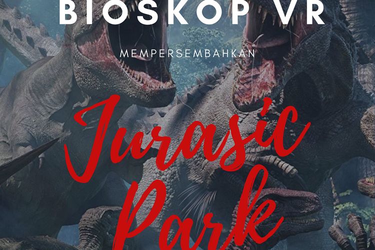 Bioskop VR Havana Hills menayangkan film Jurassic Park