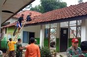 Atap SDN Ciketug Bogor Ambruk Imbas Cuaca Buruk