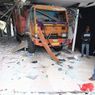 Kesaksian Sopir, Truknya Tabrak Gedung Kesenian Balikpapan, 4 Rekannya Loncat dari Bak Truk