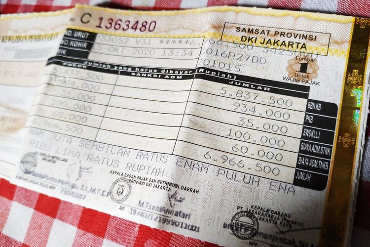 Cara Bayar Pajak 5 Tahunan Tapi Kendaraan Di Luar Daerah Halaman All Kompas 