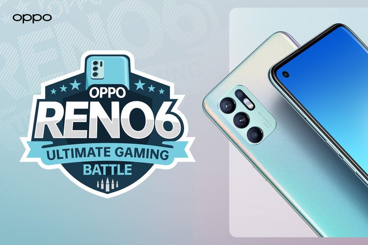 Poster Oppo Reno6 Ultimate Gaming Battle.