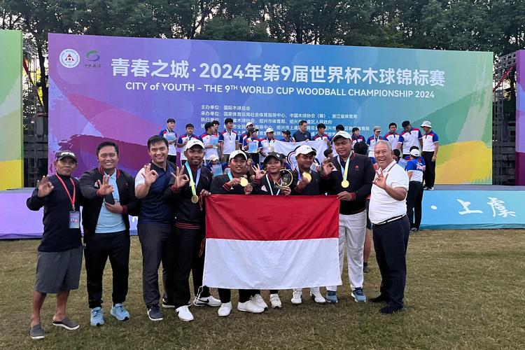 Tim Woodball Indonesia Raih 3 Emas-2 Perak di World Cup Woodball Championship 2024