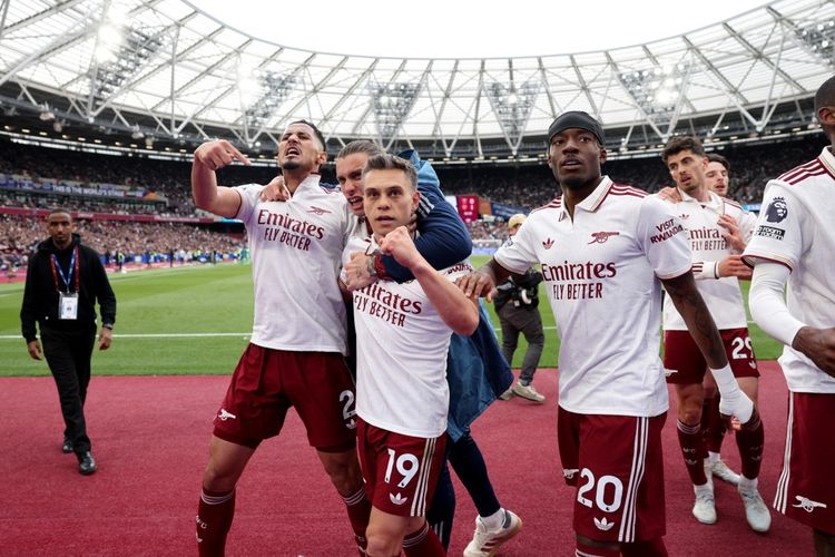 Hasil West Ham Vs Arsenal 0-1, Arteta: Masih Dua Pertandingan Lagi