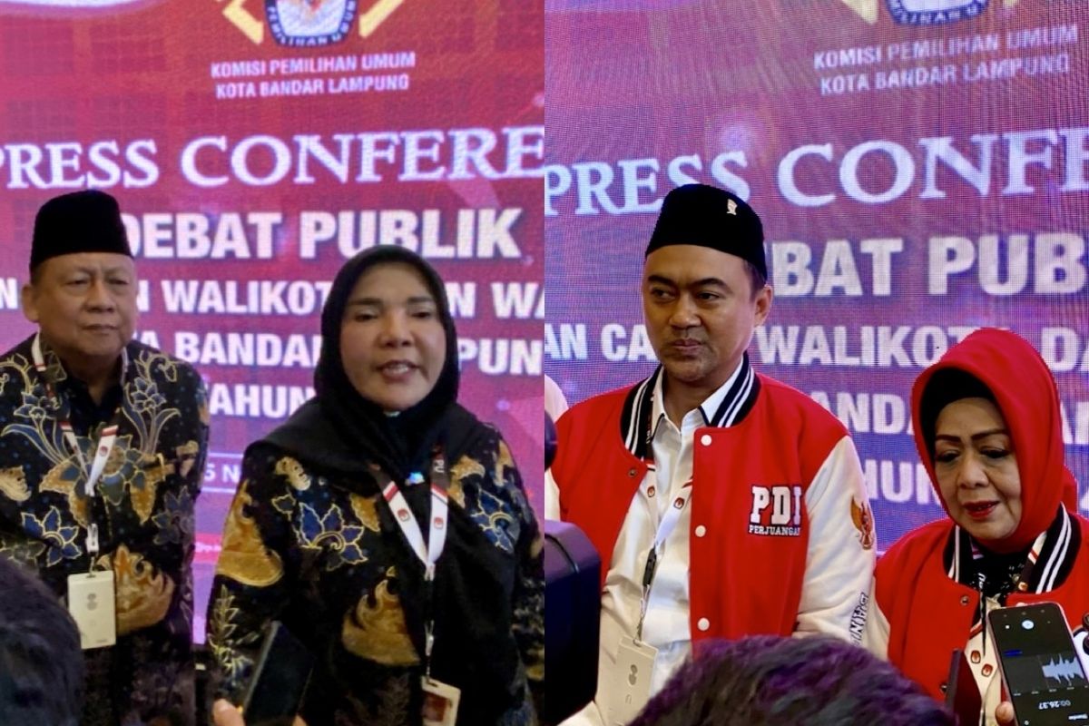 Debat Anggaran Pembangunan Bandar Lampung, 2 Paslon Saling Julid