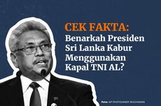 INFOGRAFIK: Muncul Hoaks Presiden Sri Lanka Kabur Pakai Kapal TNI AL