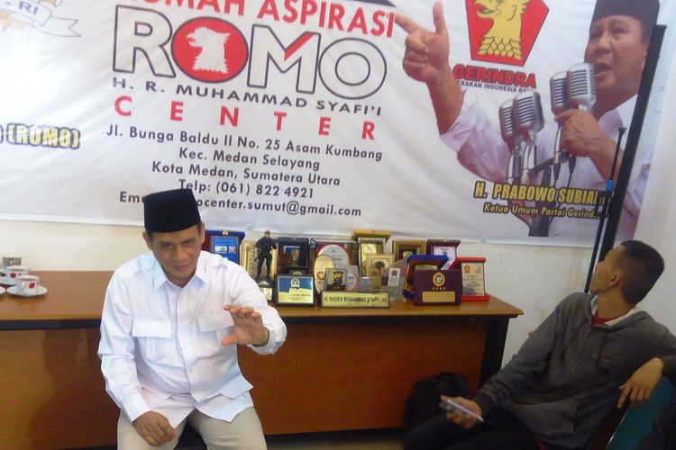 Dewan Penasehat DPP Partai Gerindra Raden Muhammad Syafii