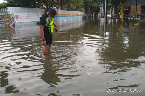 Kebanjiran, Berikut Update Kondisi dan Rincian Perjalanan Kereta di Stasiun Semarang Tawang