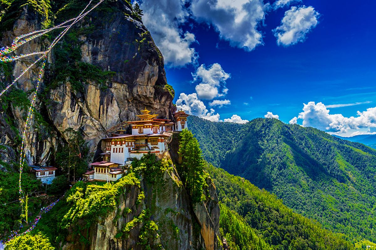 Taktshang Goemba, Tiger nest monastery, Bhutan.