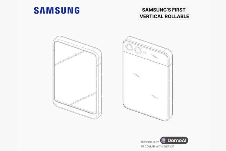 Ponsel ini tampak mengusung konfigurasi kamera ganda yang diletakkan di bagian punggung ponsel. Disandingkan dengan satu lampu LED flash, konfigurasi ini tampak mirip seperti ponsel lipat Samsung Galaxy Z Flip.