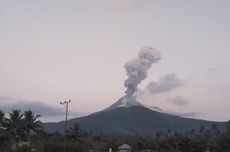 5 Desa di Flores Timur Kembali Dilanda Hujan Abu, Warga Pasrah