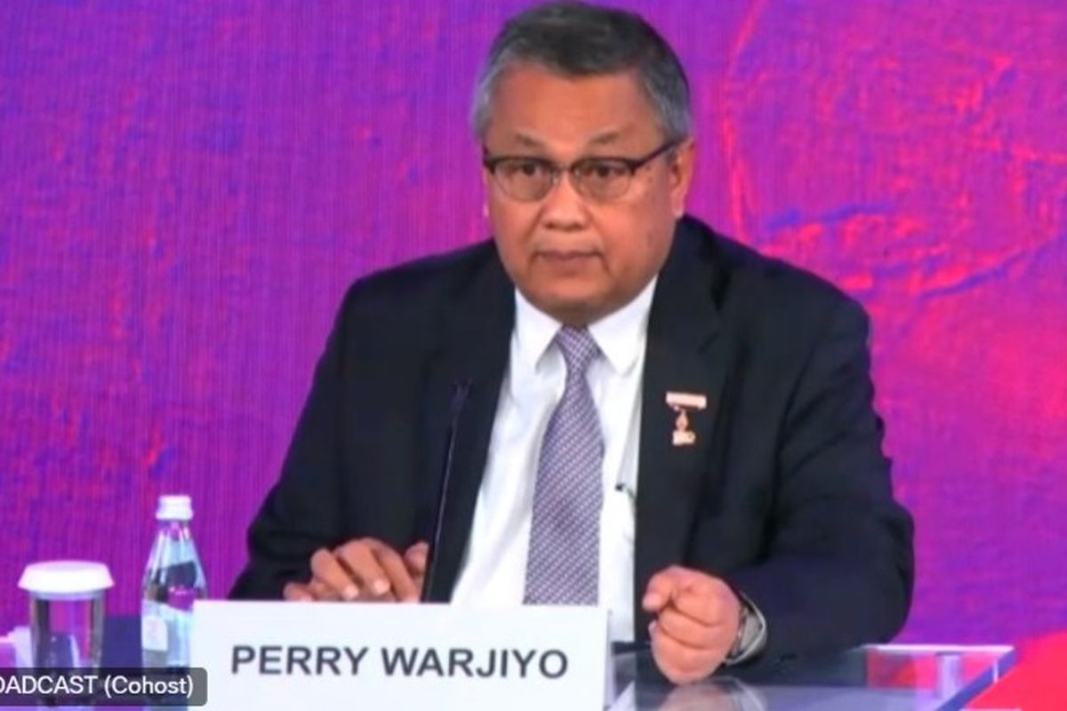 Indonesia's Central Bank (BI) Governor Perry Warjiyo. 