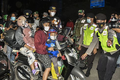 Sepeda Motor Terbanyak Dipaksa Putar Balik Selama Larangan Mudik