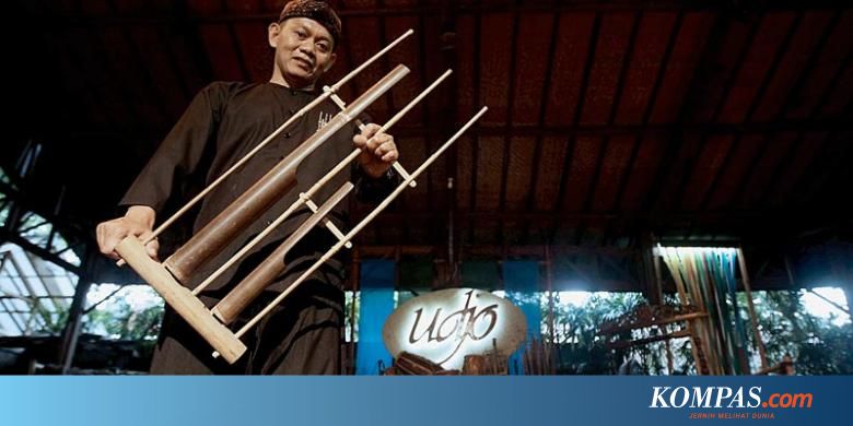 Serumpun Bambu dan Angklung di Saung