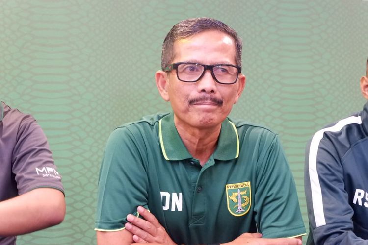 Pelatih Persebaya Surabaya, Djadjang Nurdjaman.