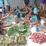 Kurangi Sampah Plastik, Warga Kracak Banyumas Pakai Daun Jati untuk Bungkus Daging Kurban