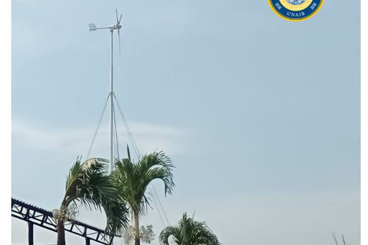 Universitas Airlangga (Unair) kembangkan PLTA kincir angin di Kampus Merr C.