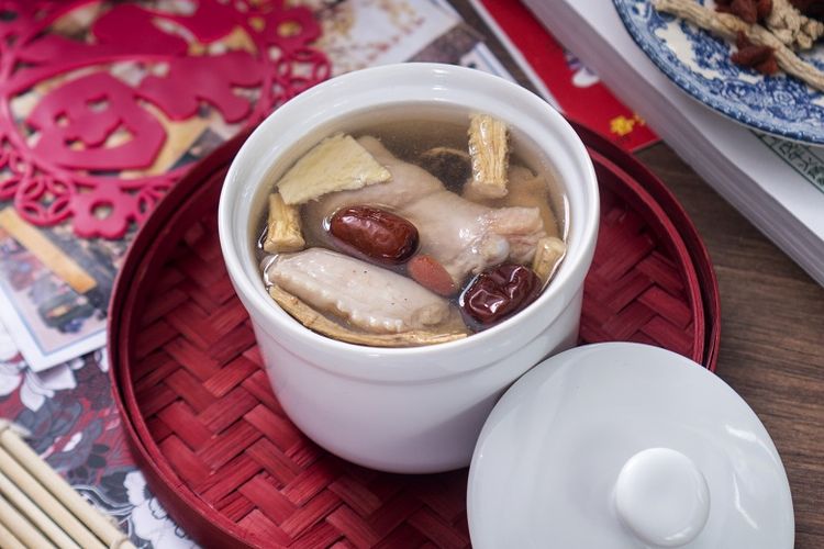 Hidangan Herbal Chicken Soup di Papparich