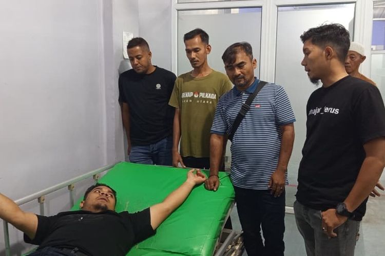 Hendak Liput Kericuhan Sepak Bola, Wartawan di Aceh Utara Dipukul 2 Oknum TNI