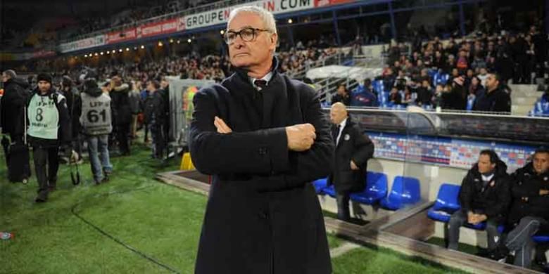 Pelatih AS Monaco, Claudio Ranieri.