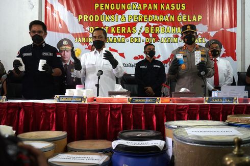 Bareskrim Bongkar Pabrik Obat Keras Ilegal di Yogyakarta, 4 Orang Jadi Tersangka