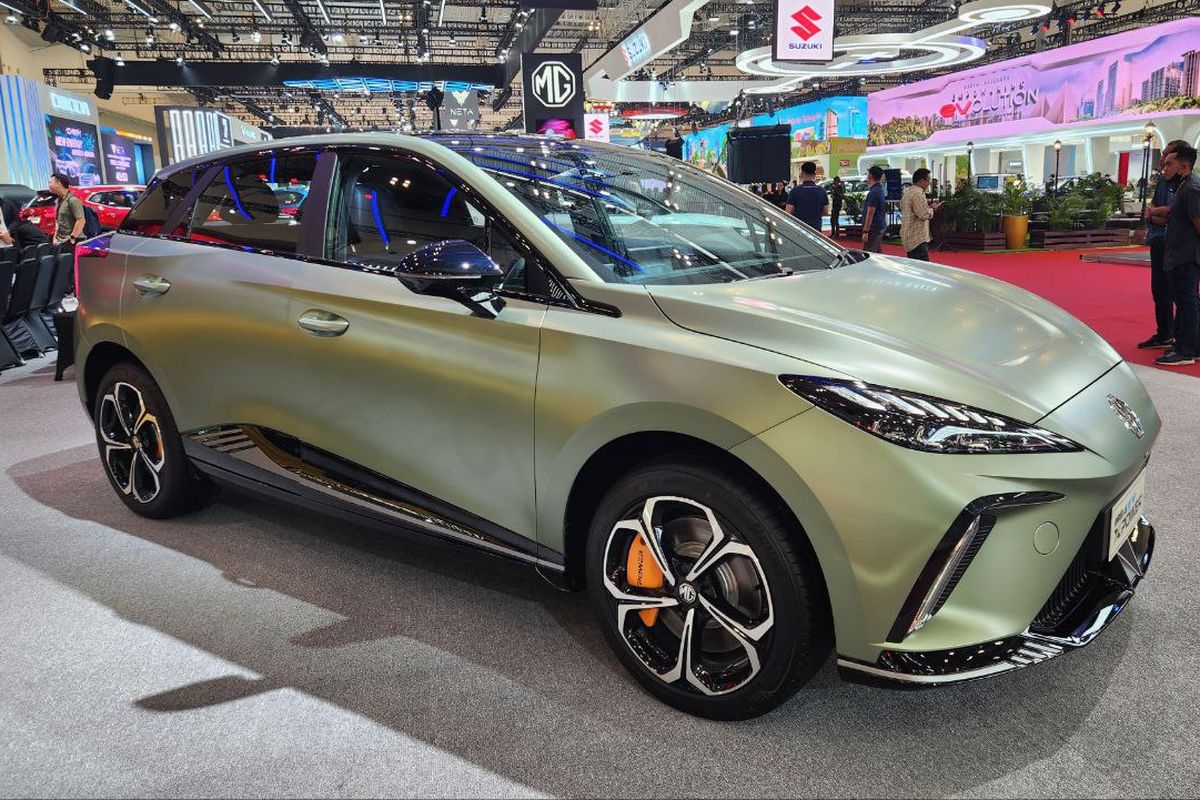 MG 4 EV XPower di GIIAS 2024.