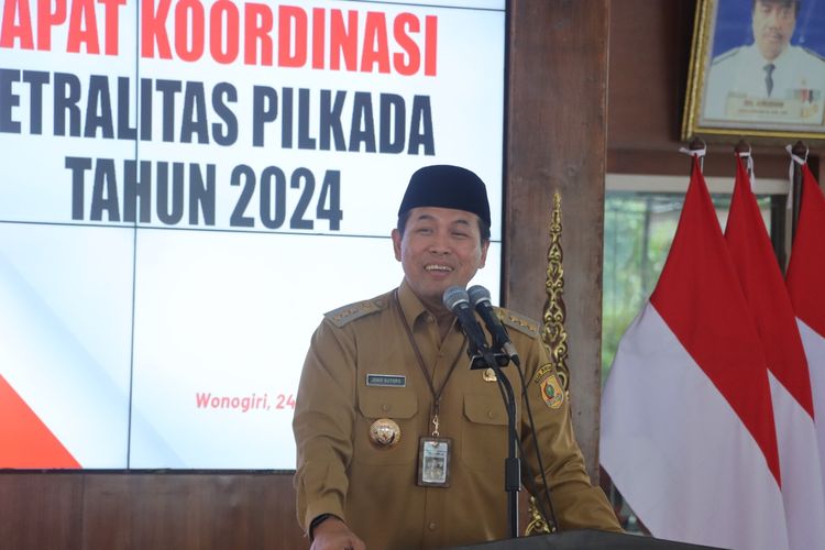 Bupati Wonogiri Joko Sutopo atau Jekek