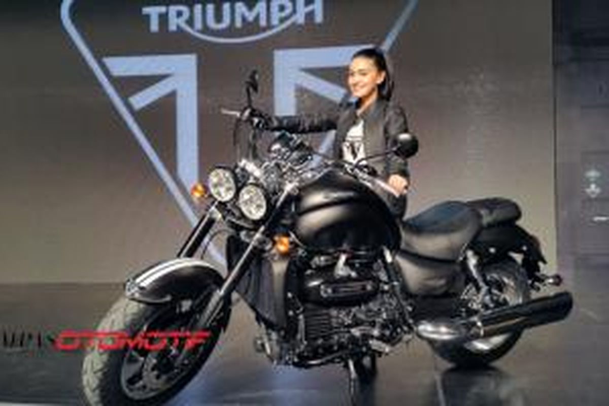 Triumph resmi dipasarkan di Indonesia, Rabu (17/9/2014).