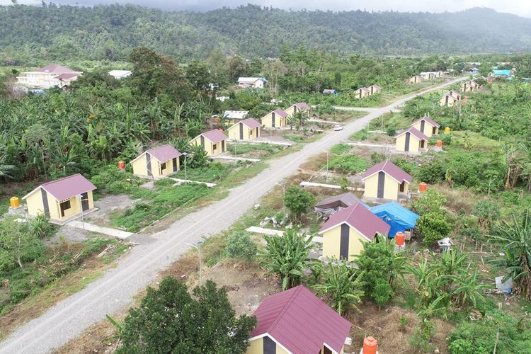 40 unit rusus di Kabupaten Manokwari Selatan, Provinsi Papua Barat.