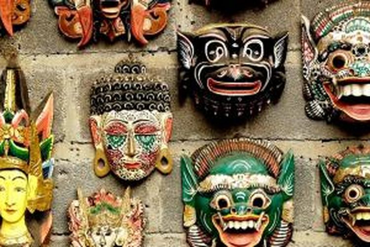 Suvenir Desa Tenganan, Kabupaten Karangasem, Bali.