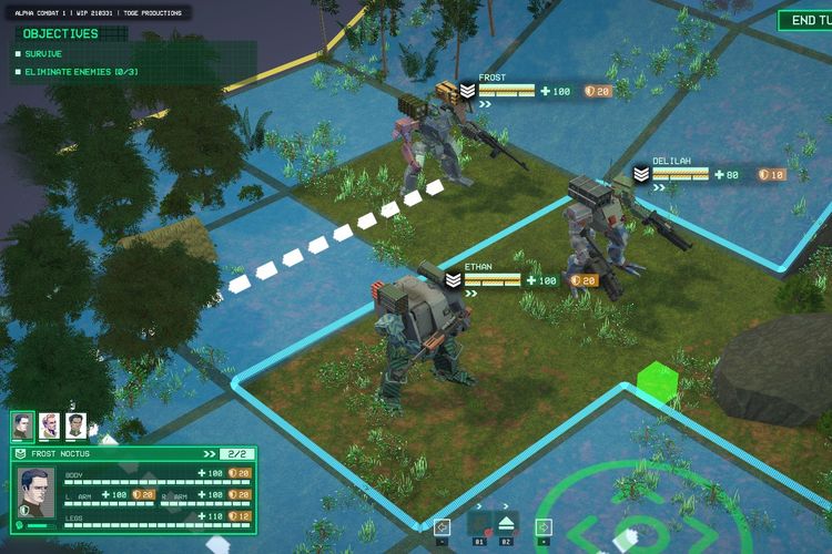 Kriegsfront Tactics mengusung format gameplay berbasis giliran alias turn-based