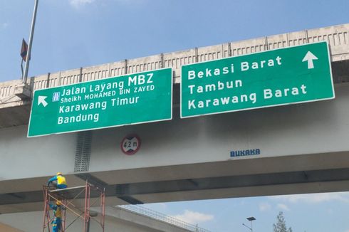 Senin, Jalan Layang Mohamed Bin Zayed Diresmikan, Hindari Akses Junction Cikunir