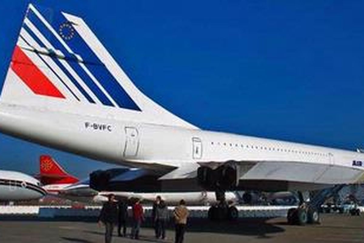 Concorde di Toulouse, Perancis.