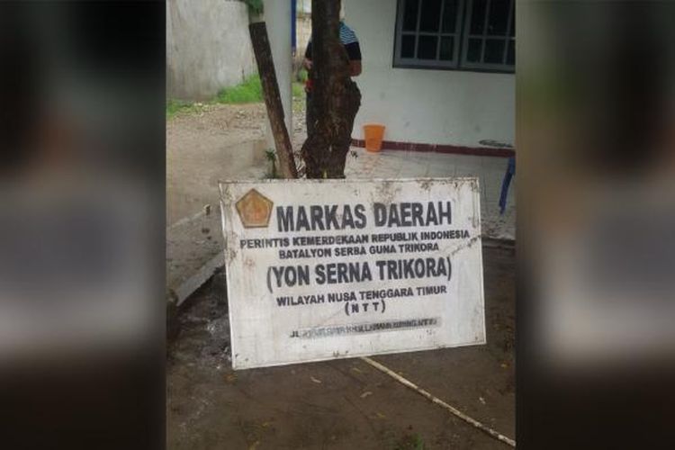 Markas daerah organisasi masyarakat Perintis Kemerdekaan Republik Indonesia (PKRI) di Kupang, Nusa Tenggara Timur.