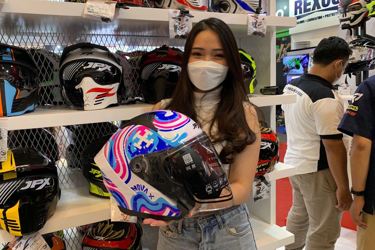 JPX Helmet luncurkan helm baru NOVA X di GIIAS 2022