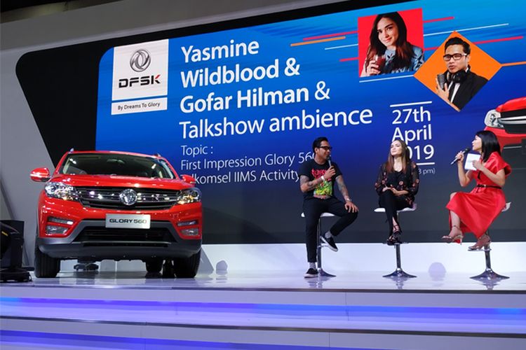 DFSK Glory 560 di Telkomsel IIMS 2019