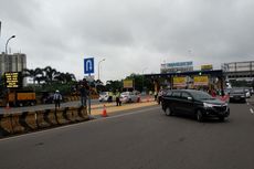 Puncak Kepadatan Lalu Lintas di Gerbang Tol Bekasi Barat