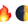Arti Emoji Api dan Bulan Kuartal Awal