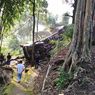 Truk Masuk Jurang di Cadas Pangeran Sumedang Jadi Tontonan Warga