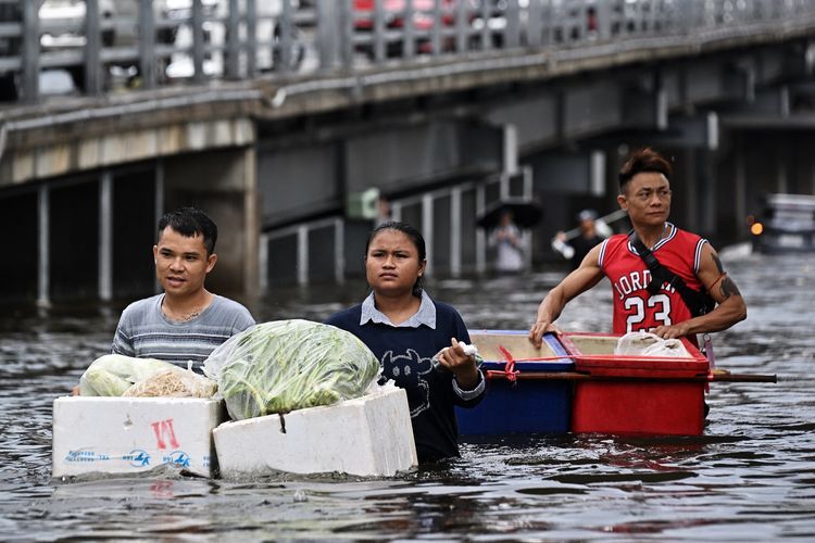 Banjir di Thailand, Satu WNI Terjebak di Hotel Akibat Genangan Air