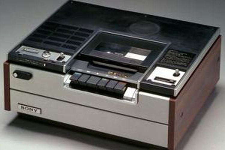 Pemutar kaset Betamax buatan Sony