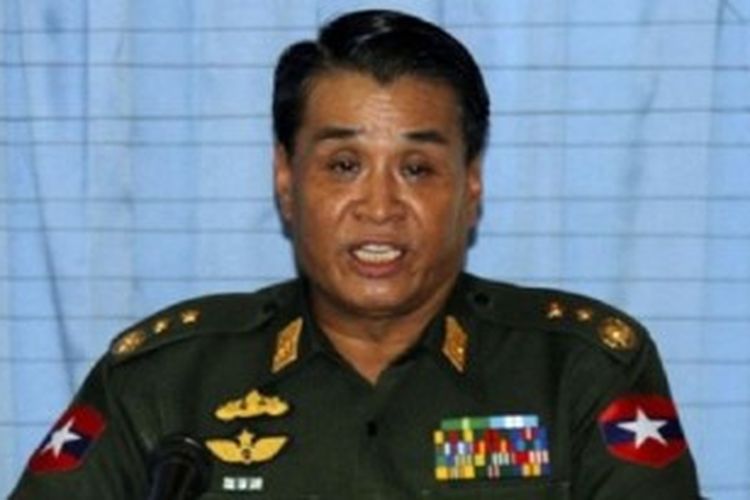 Semua aset milik petinggi militer senior Myanmar, Letnan Jenderal Thein Htay di Amerika akan dibekukan.