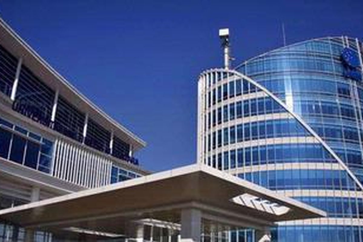 Kampus Universitas Multimedia Nusantara (UMN) di Serpong, Tangerang, Banten. 